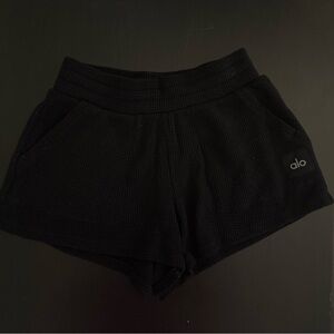 ALO Yoga Black Athletic Shorts